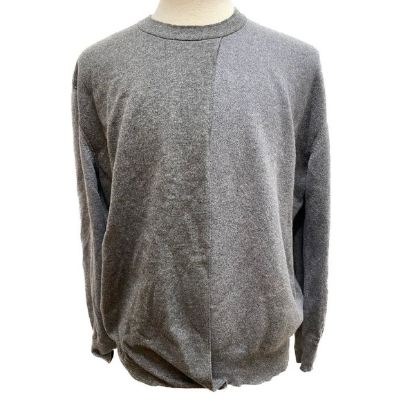 100% Auth Ermenegildo Zegna Couture Cashmere-Blend Layered Sweater Size L 52EU - Picture 4 of 10